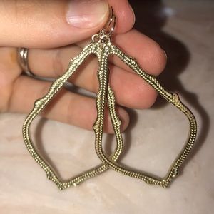 Gold KS Sophee Drop Earrings